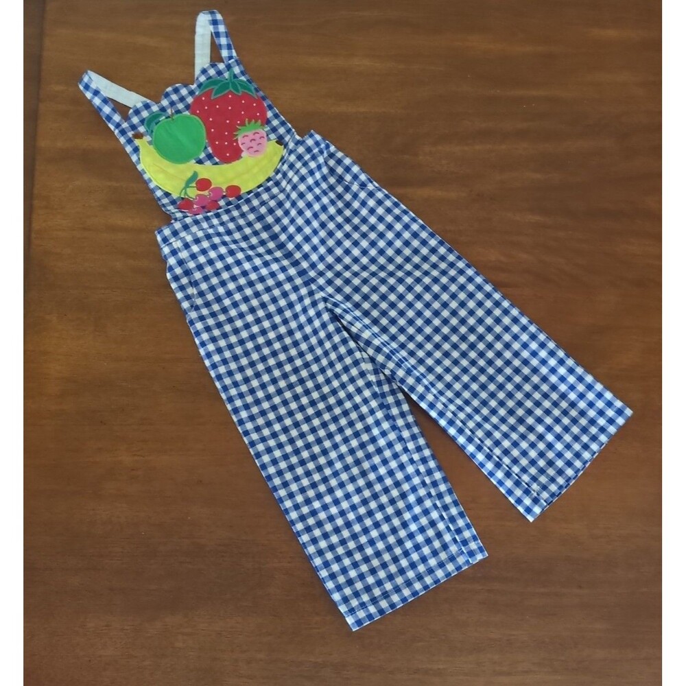 Mini Boden Girls Kids Novelty Gingham Dungaree size 5/6 NEW With Tags
